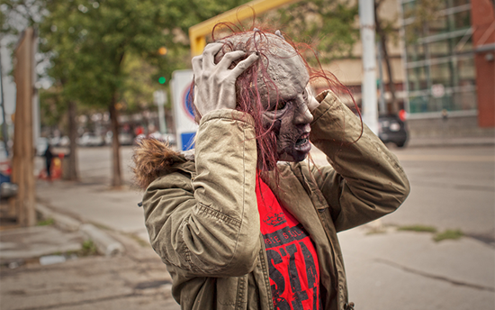Stay Dead Events Angry Zombie