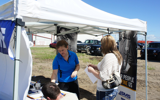 SMS Equipment Recruitment Applications