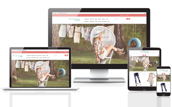 Dear Skarlett Boutique Responsive E-Commerce Web Design Project