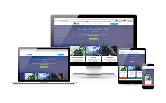 PONA Energy Corp Responsive Web Project