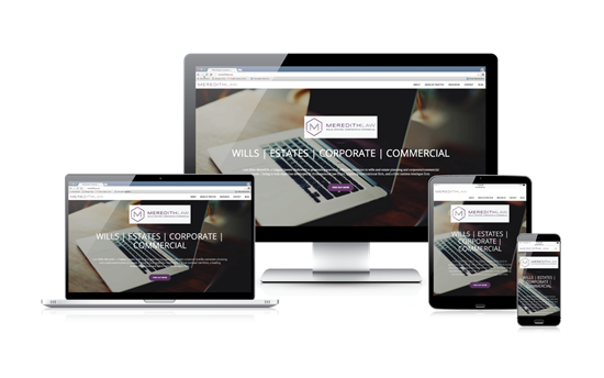 Meredith Law Responsive Web Design