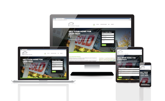 We Buy Edmonton Homes Responsive Web Design Project